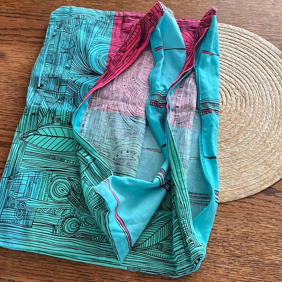 Vintage Turquoise Boho Pillow Throw 2pcs Covers - Picture 11 of 11